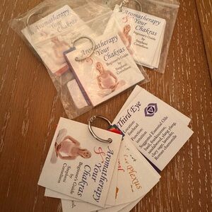 Aromatherapy Chakra Cards Set